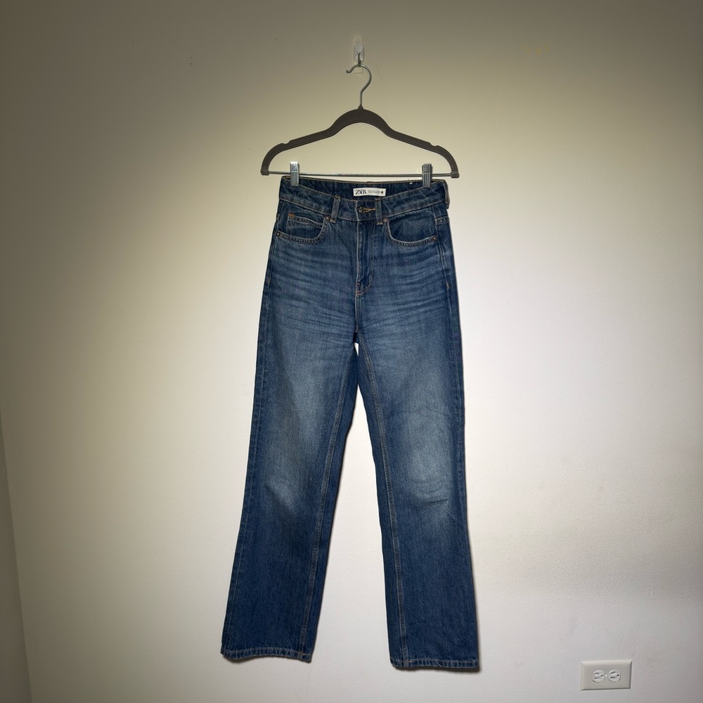 Zara Blue Denim Jeans, size:34-36 (XS-S)